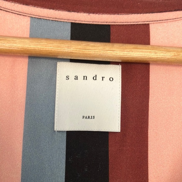 Sandro Short Sleeve Button Up - Picture 2 of 4
